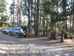 Camp at day 1. We didn't make it as far as we hoped, but we did make it to the entrace of Little Sluice